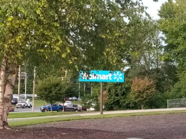 First Bike Camping Overnight at Walmart's Parking Lot